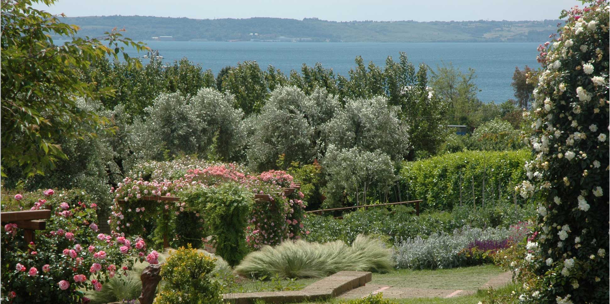 FAMILY GARDEN IN TREVIGNANO ROMANO (ITALY)